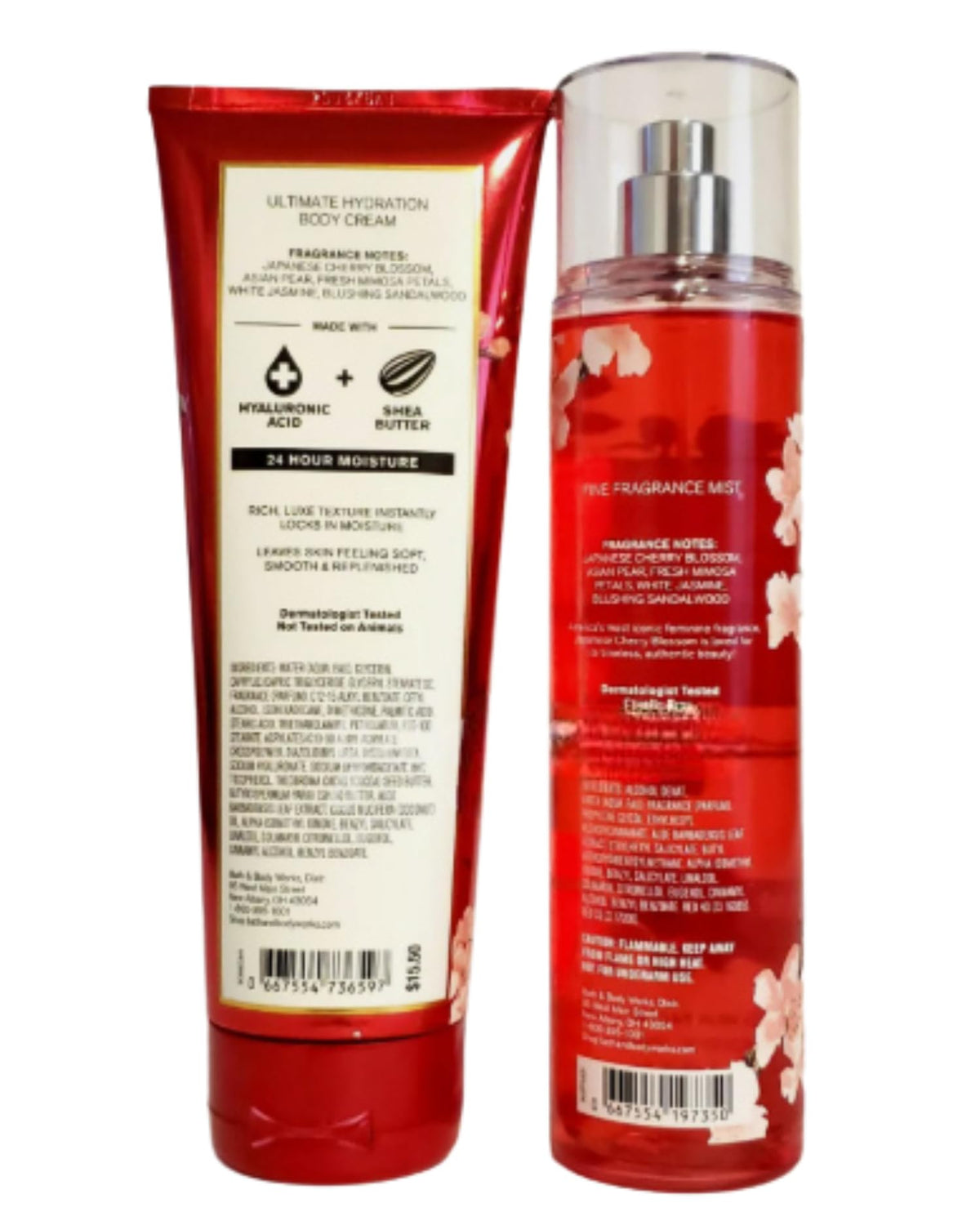 Fine Fragrance Mist & Ultra Shea Body Cream 2 Piece Set 8oz B83566