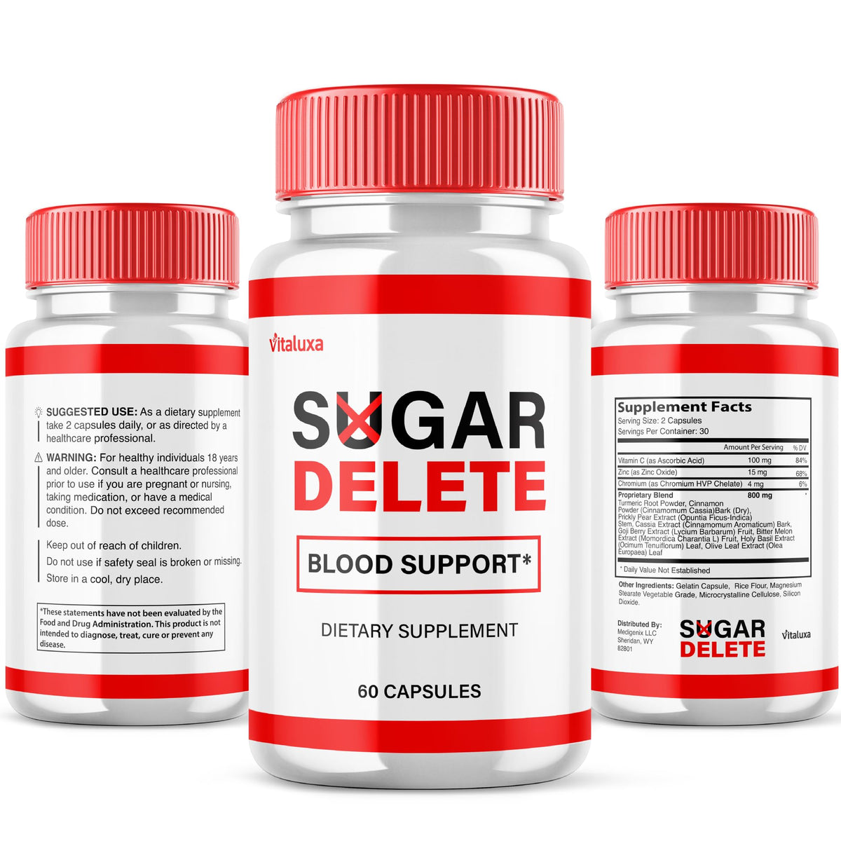 3 Pack 180 Capsules Blood Support Supplement H299938