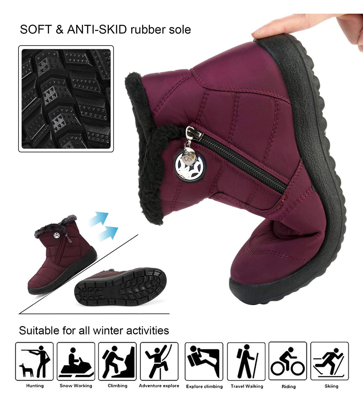 Snow Boots Waterproof Q568977