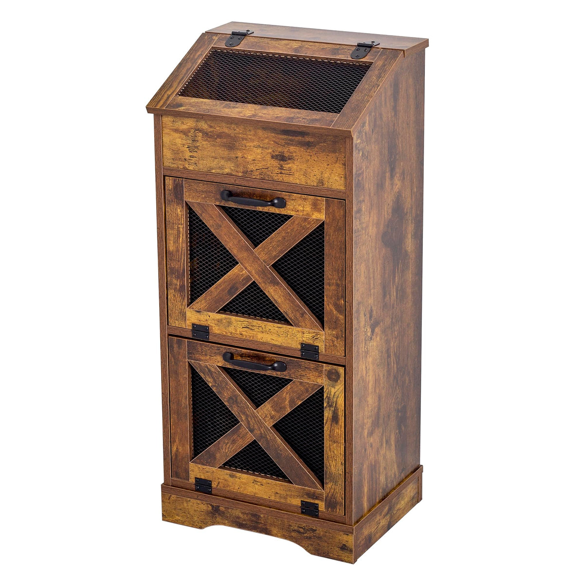 Brown Potato and Onion Storage Bin A45377