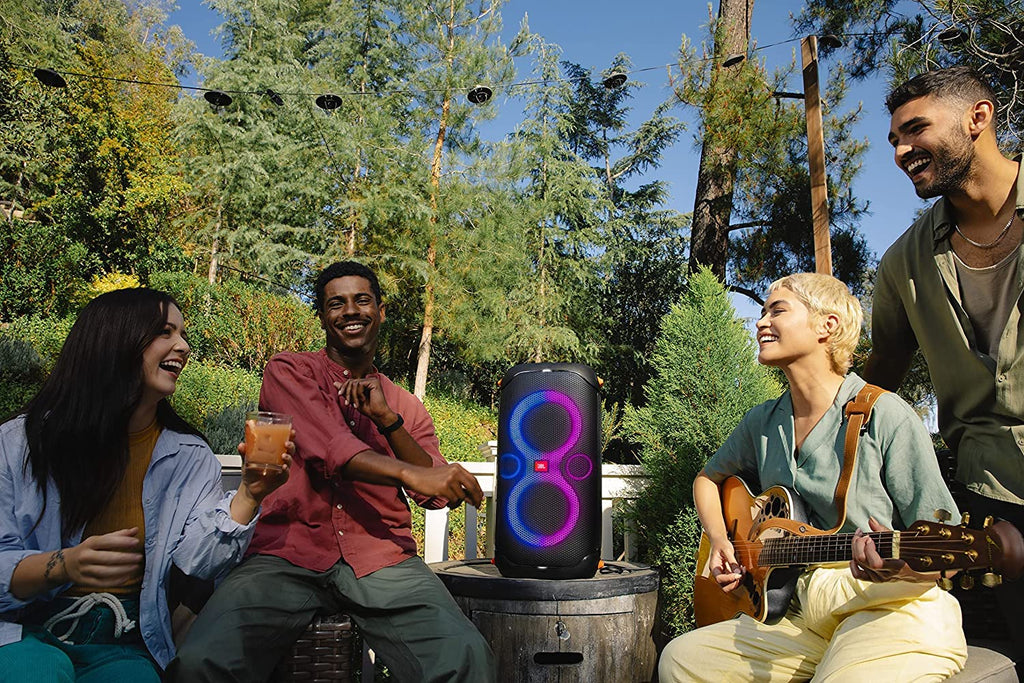 Portable Party Speaker with Built-in Lights S252