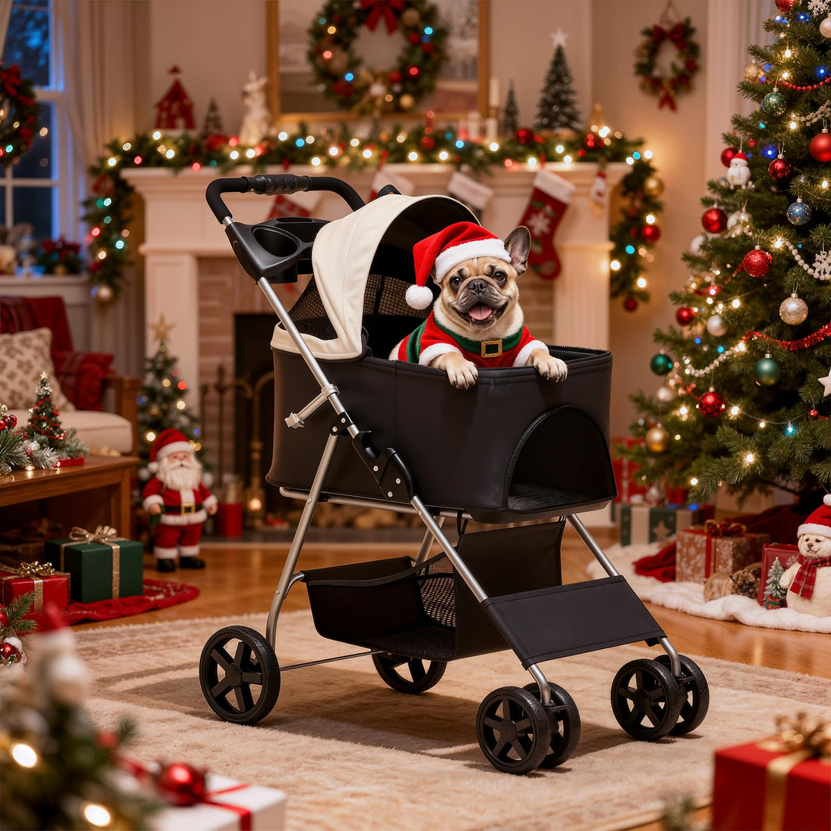 Foldable Pet Stroller W419613