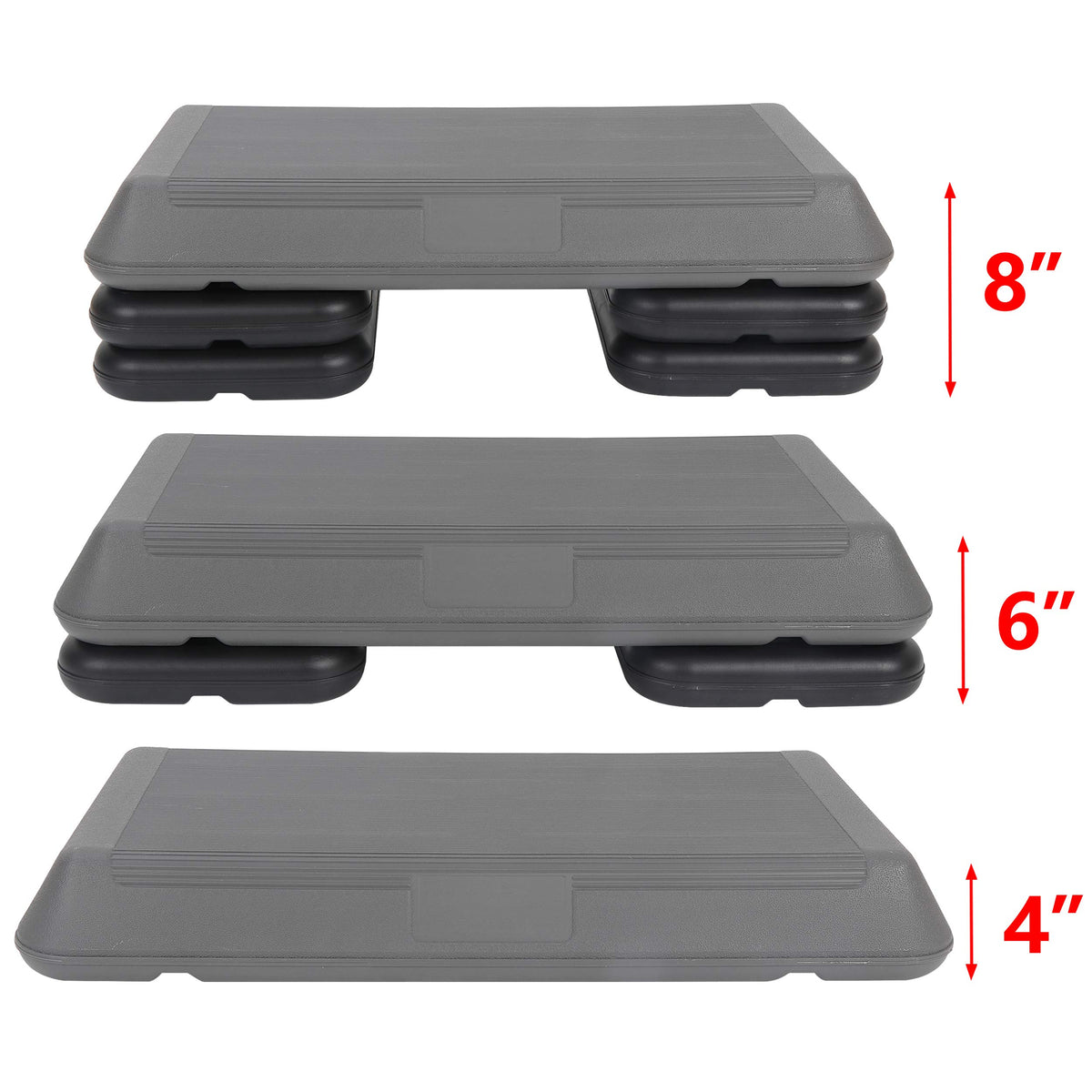 28.15" & 43" Adjustable Aerobic Stepper D62370