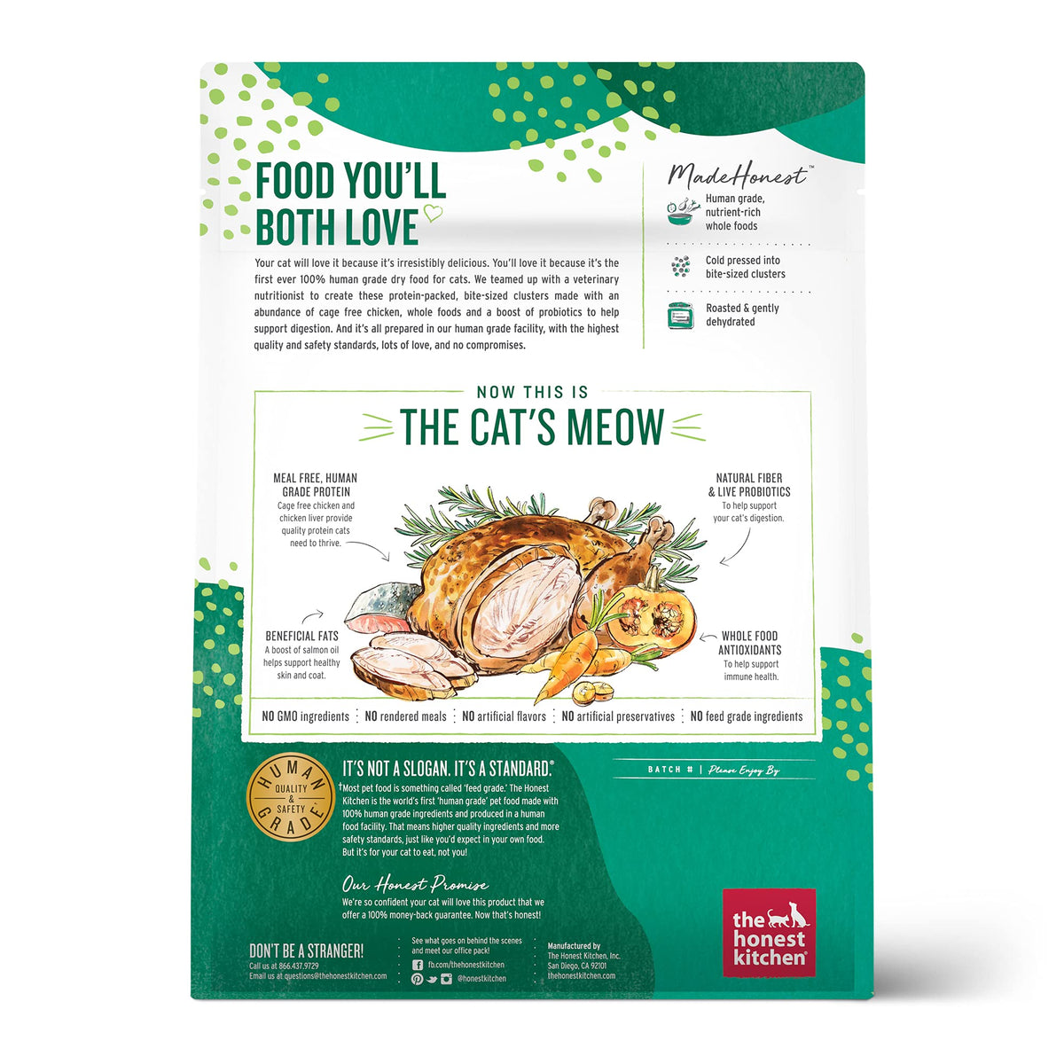 Grain Free Chicken Dry Cat Food S356673