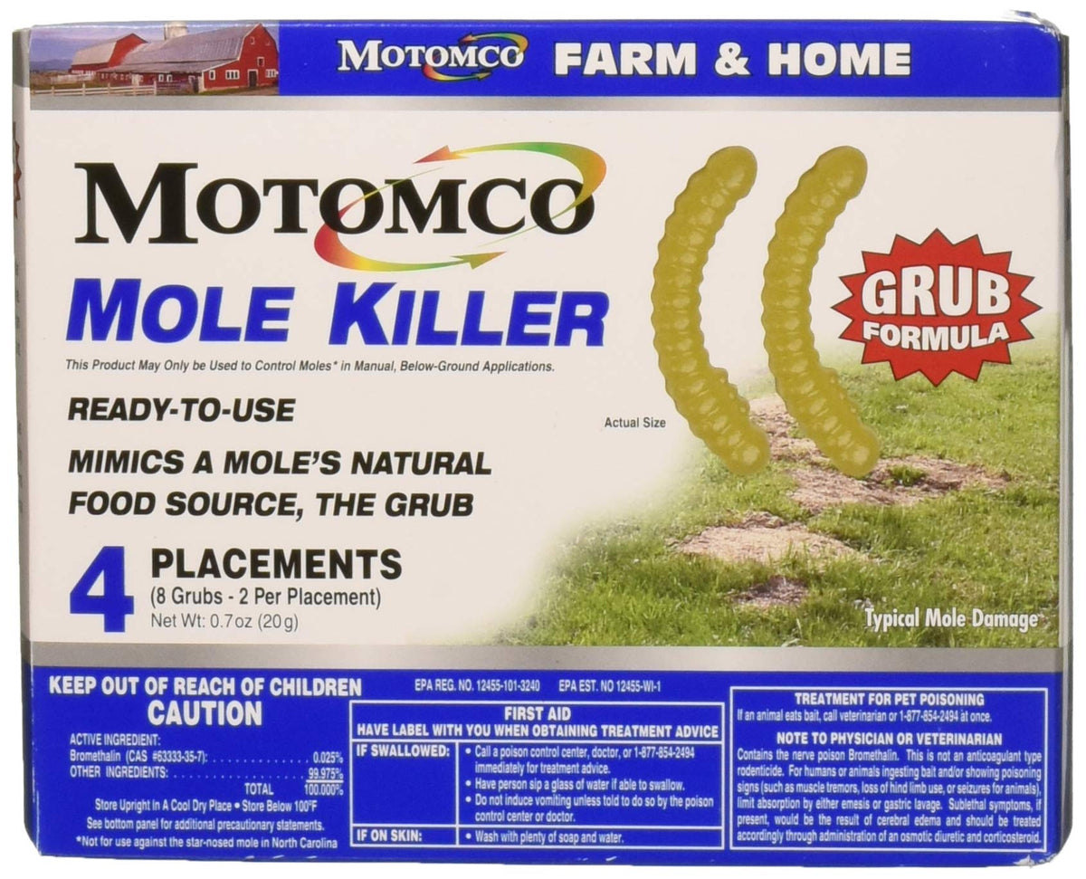 Mole Killer Grub Formula 8 Placements A357