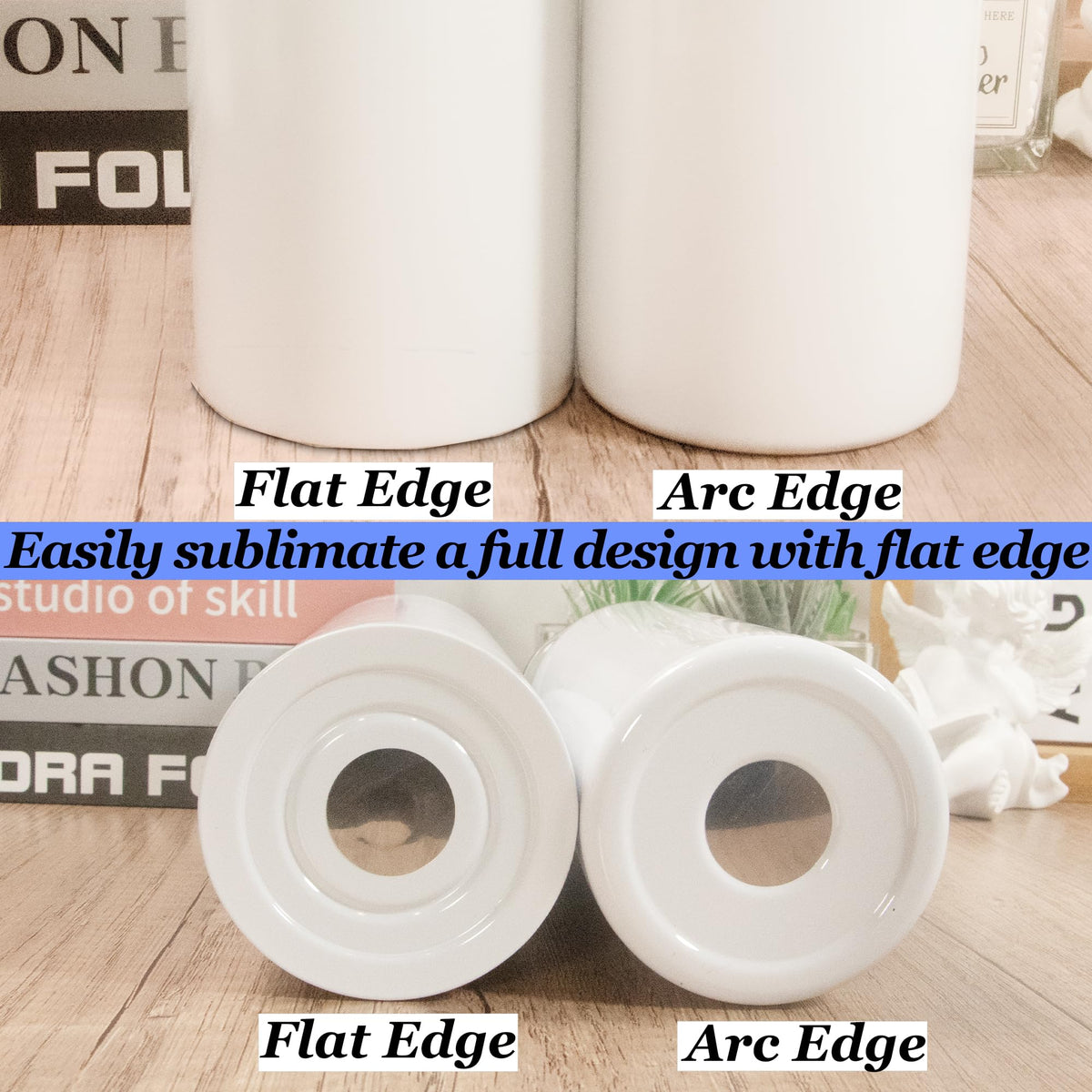10pcs 20oz Sublimation Tumblers Stainless Steel Blanks Cups Z751825