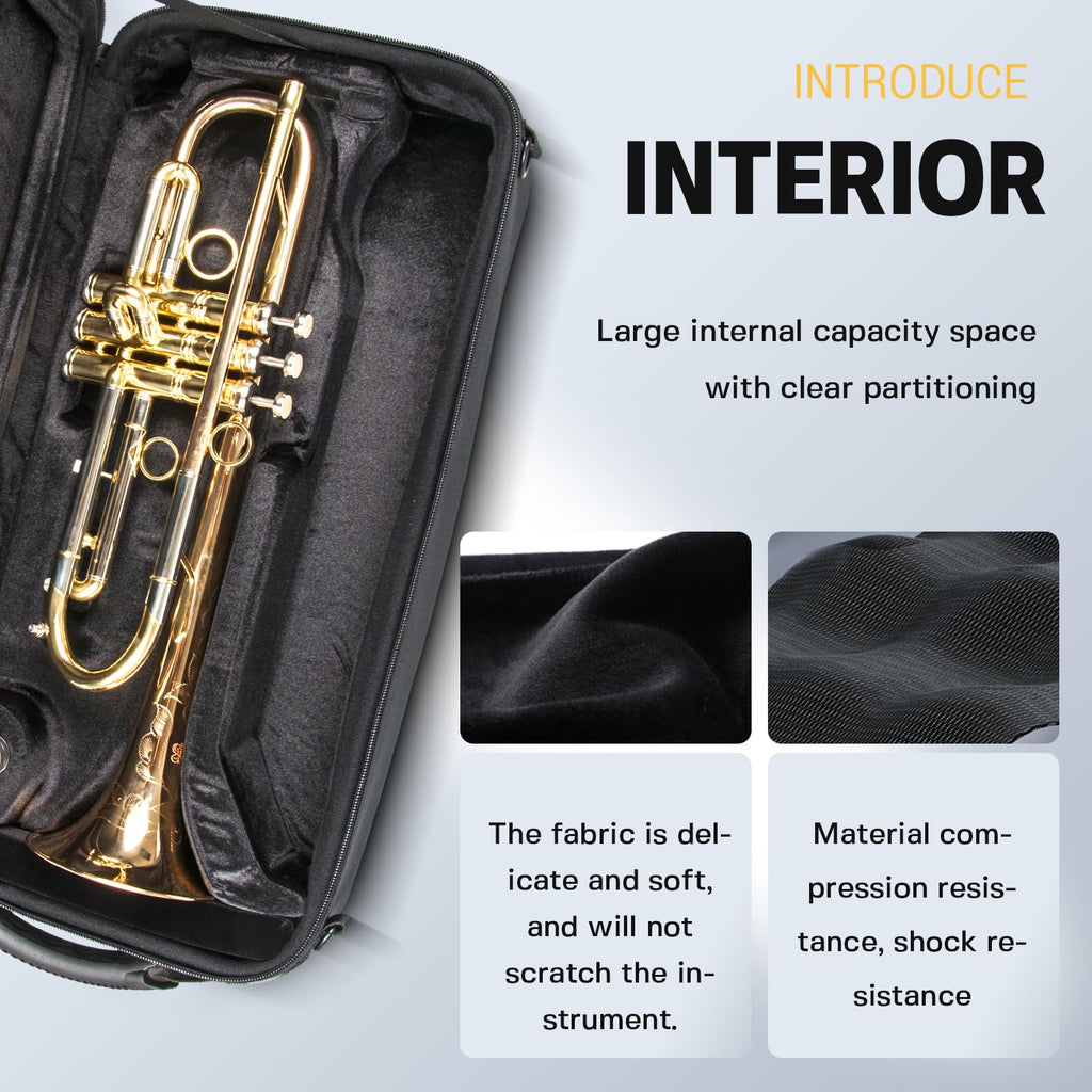 Trumpet Case with Backpack Straps T760423