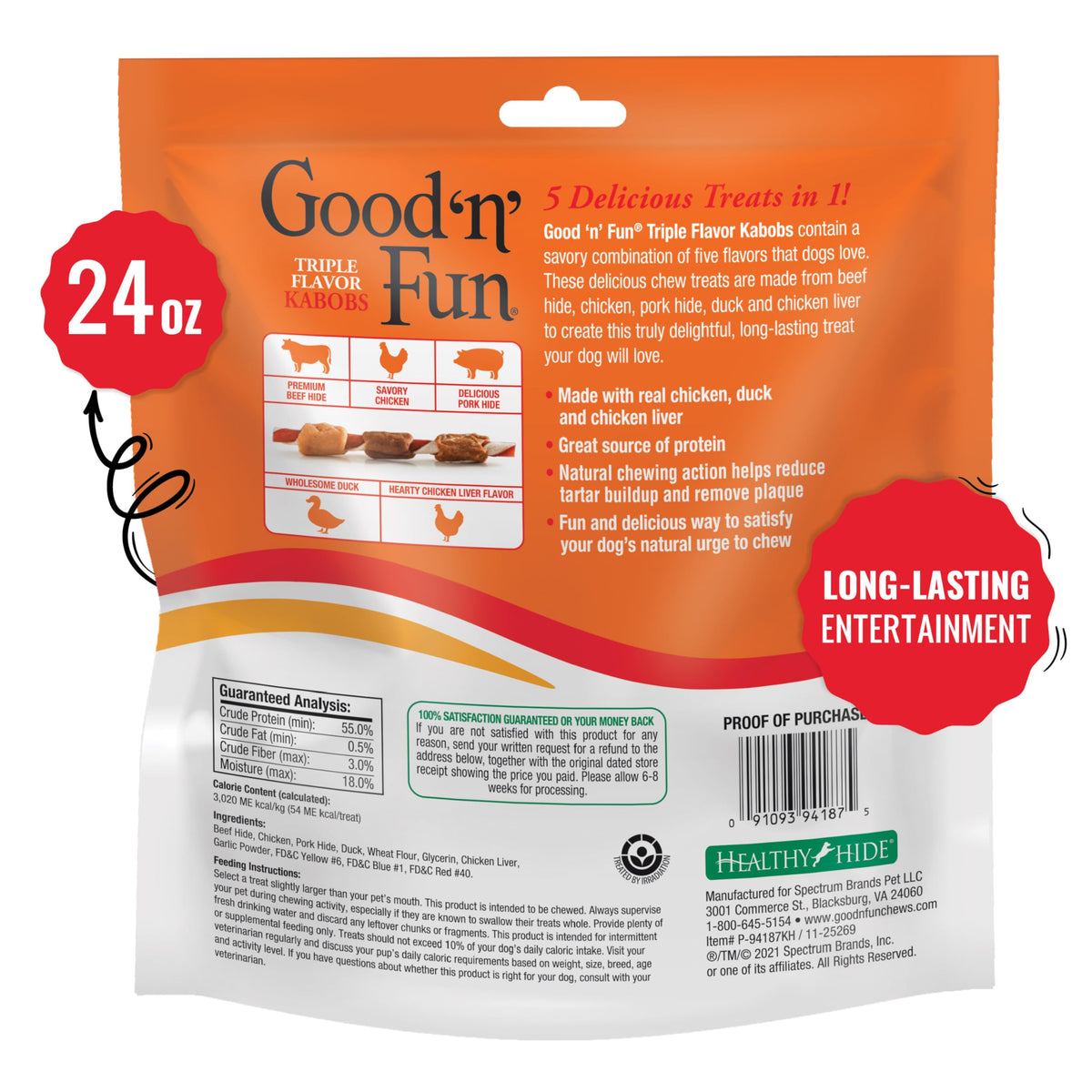 24 oz Dog Treat S262