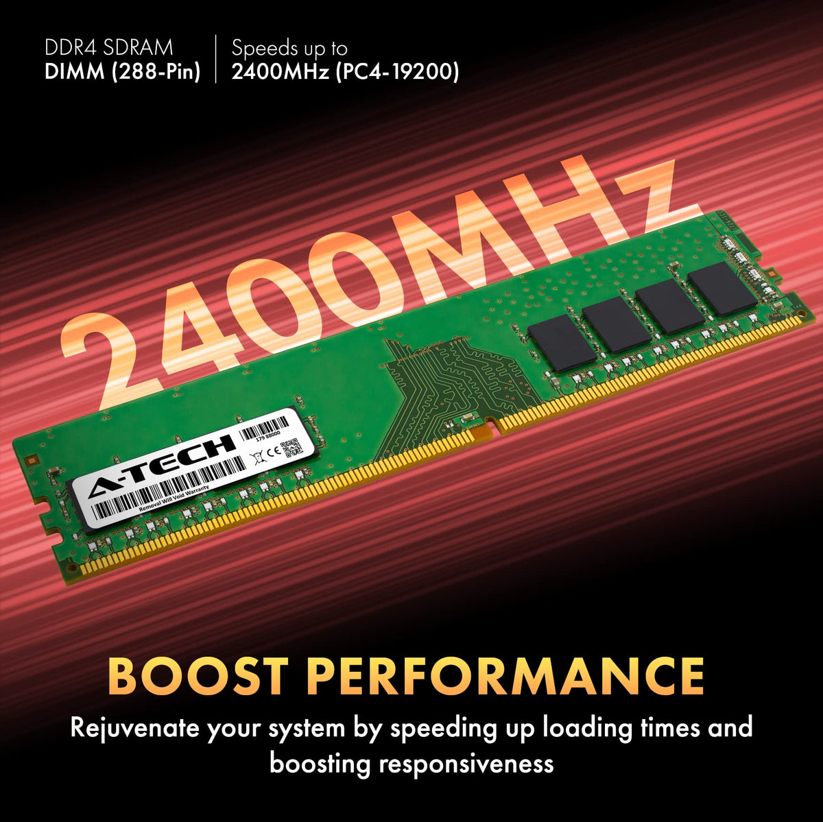 16GB DDR4 2400MHz Non-ECC Desktop RAM Memory Kit N7666