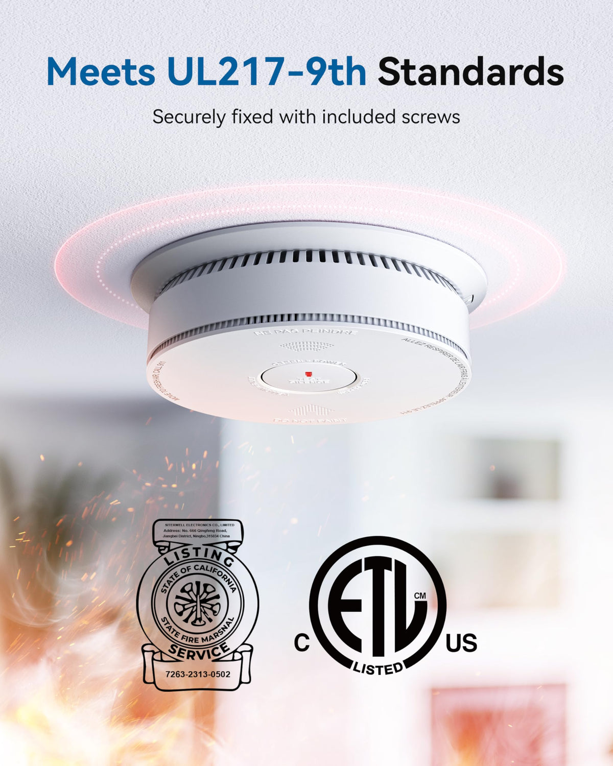Smoke & Carbon Monoxide Alarm O552419
