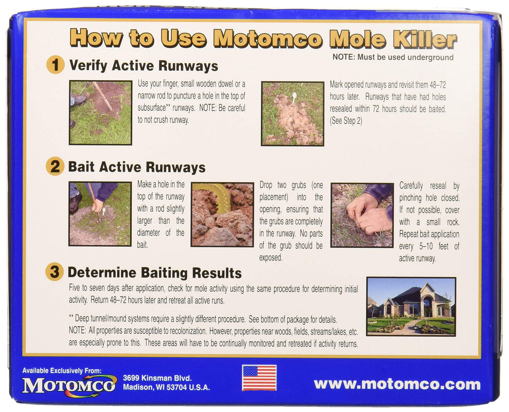 Mole Killer Grub Formula 8 Placements A357