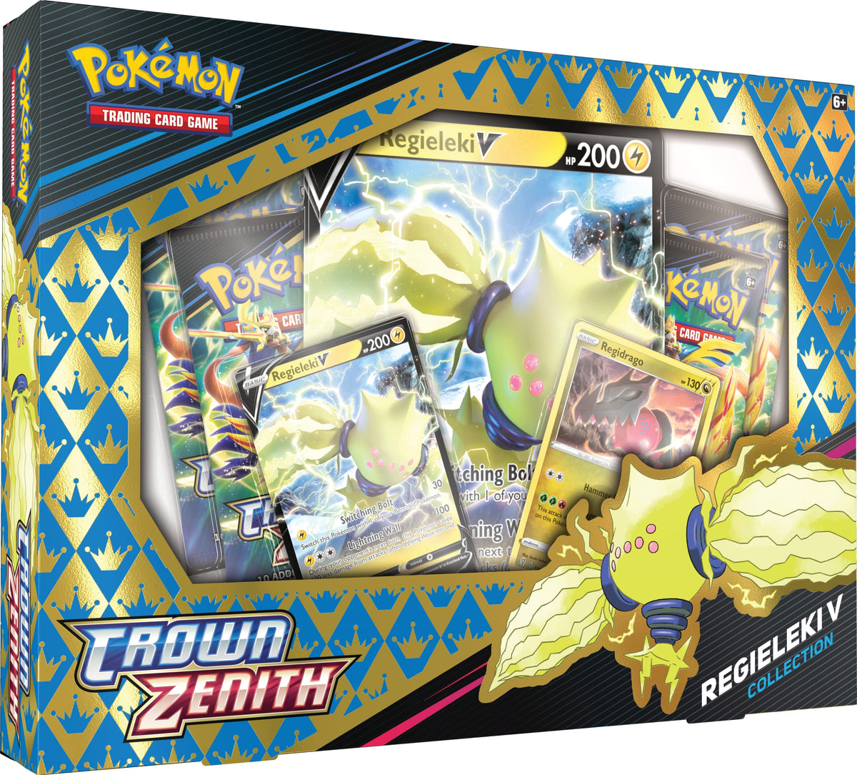 Pokémon Regieleki V Crown Zenith Collection J603